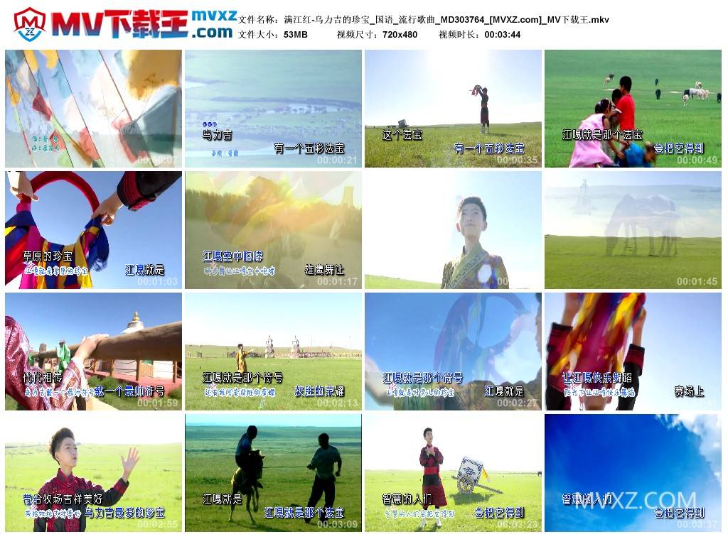 满江红-乌力吉的珍宝_国语_流行歌曲_MD303764